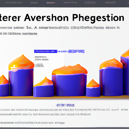צילום מסך של אתר אינטרנט עם גרף המראה את מספר המבקרים הגדל, המדגים את הפוטנציאל של קידום אתרים בנשר.